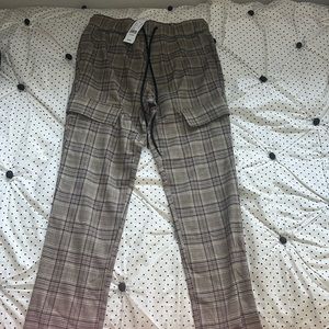 PacSun plaid cargo pants